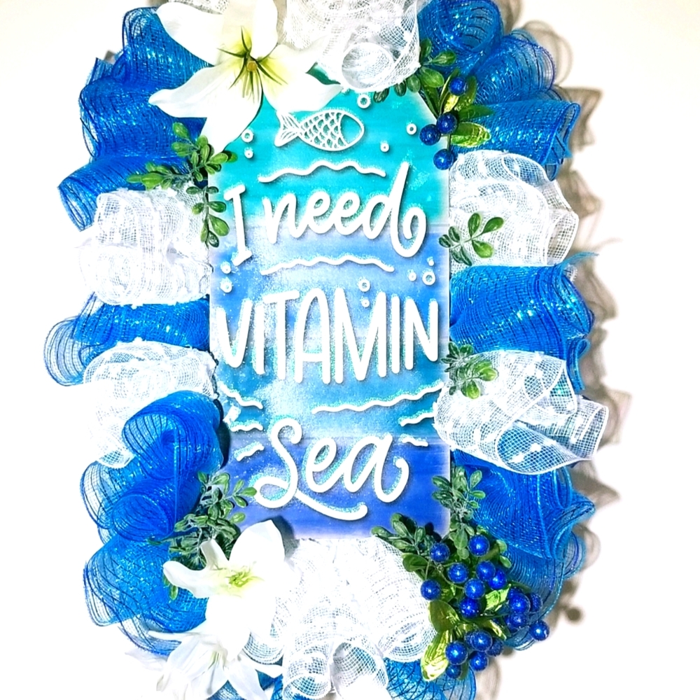 Beach Wreath -RESERVED 4 KD